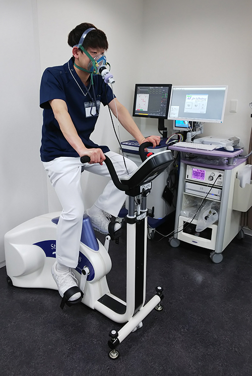 心肺運動負荷試験（CPX、CPET）